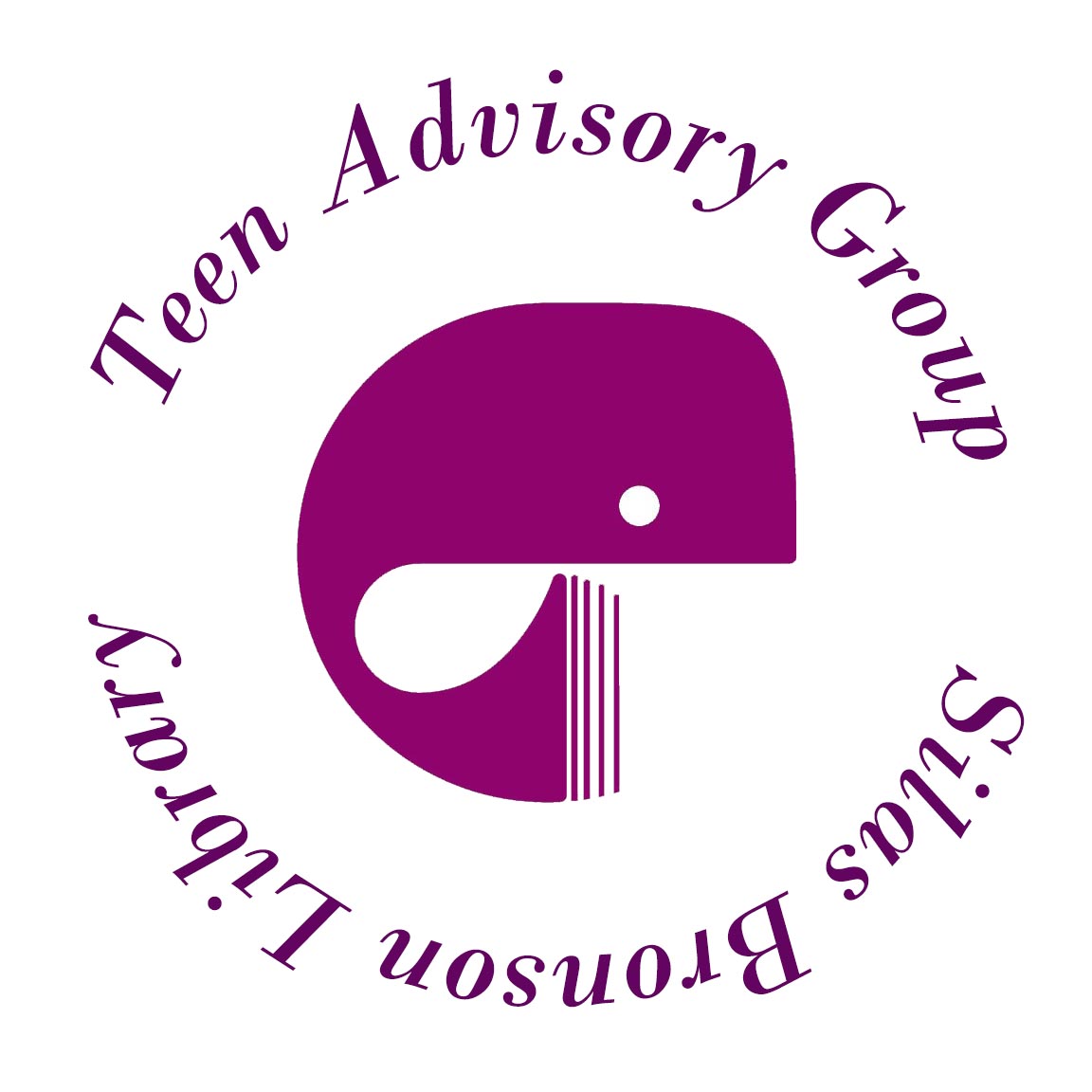 Logo for Silas Bronson Library Teen Advisory Group.
